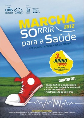Marcha Sorrir para a Saúde 2012 - Divirta-se!Nós cuidamos de si